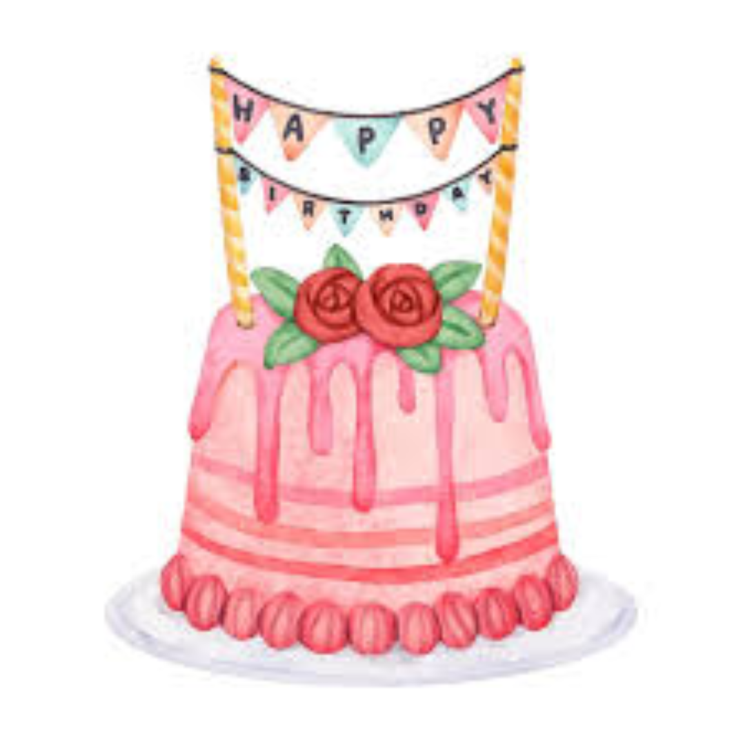 NINE WATER COLOR CAKE HT-8019